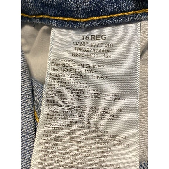 Lot 2 NWT YOUTH KIDS BOYS LEVI'S SLIM SHORTS DRY STRETCH PERFORMANCE SZ 16 (28) - Picture 14 of 16